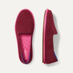 The ReVelvet™ Cruiser Loafer - ReVelvet™ Cabernet