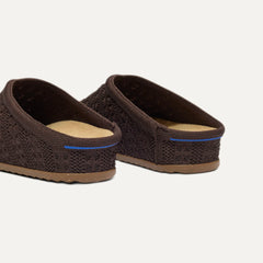 The Casual Clog - Chocolate Crochet